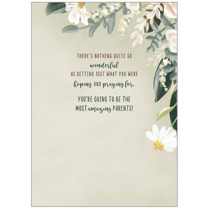 For This Child We HAve Prayed - Faith Baby Card