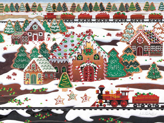 Gingerbread Christmas 550 Piece - Heritage Puzzle