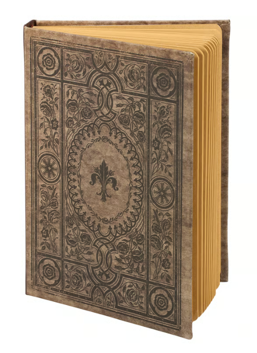 Vintage Style Damask Journal - Lined Pages