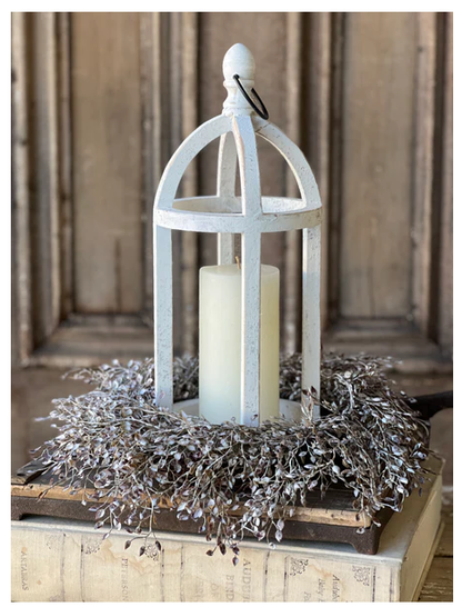 Little Luna Leaves Candle Ring Brown - 2 Sizes