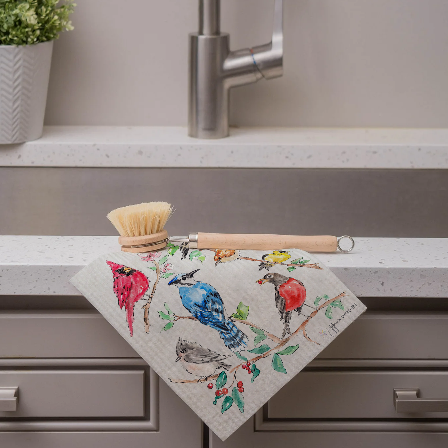 Backyard Buddies Swedish Dishcloth