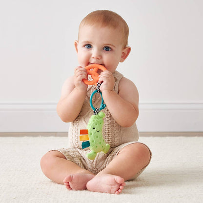 Itzy Pal - Parker The Pickle Silicone and Plush Teether