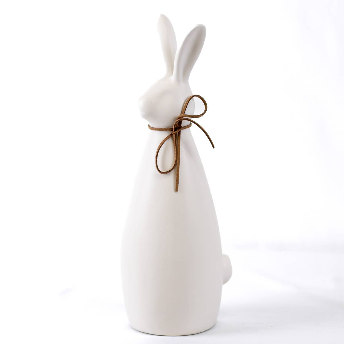 Alice Bunny Statuary - White 12"