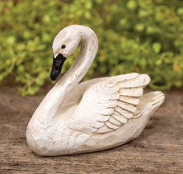 Peaceful Days - Swan Statuary