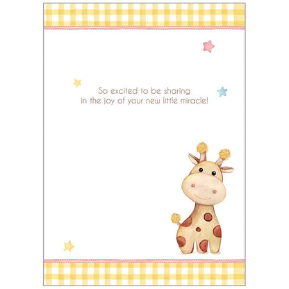 Hello Baby  -  Baby Congratulations Card