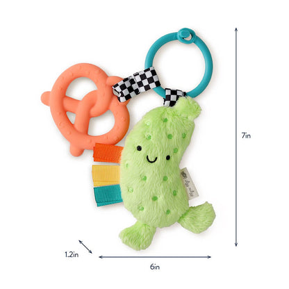 Itzy Pal - Parker The Pickle Silicone and Plush Teether